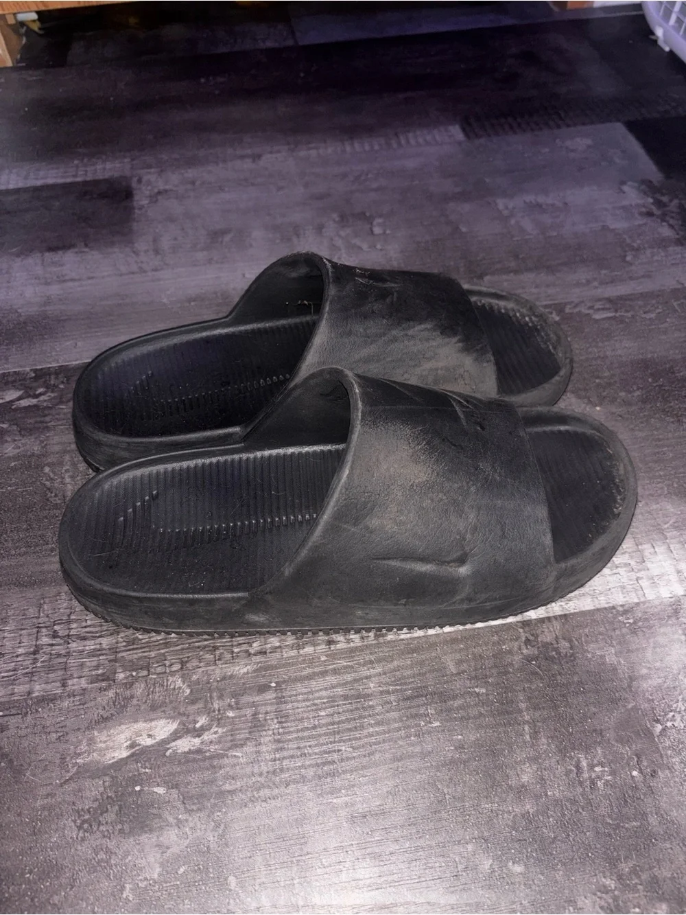 Nike Black Slide Sandals